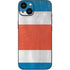 Costa Rican Flag Distressed iPhone Skins